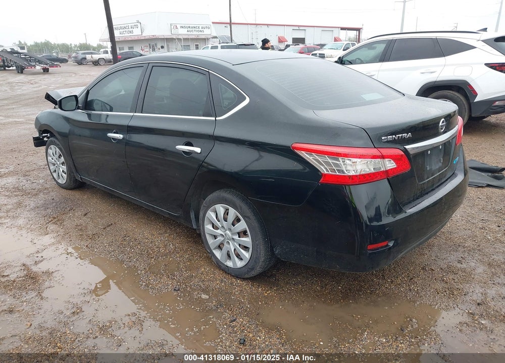 2014 NISSAN SENTRA S VIN: 3N1AB7AP0EL683477