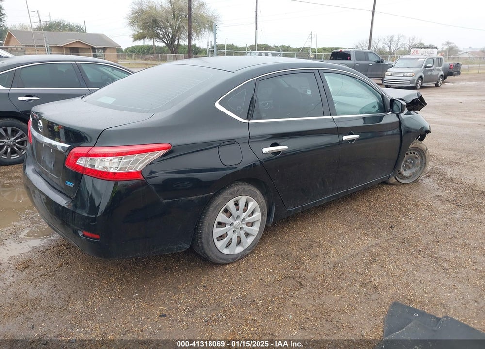 2014 NISSAN SENTRA S VIN: 3N1AB7AP0EL683477