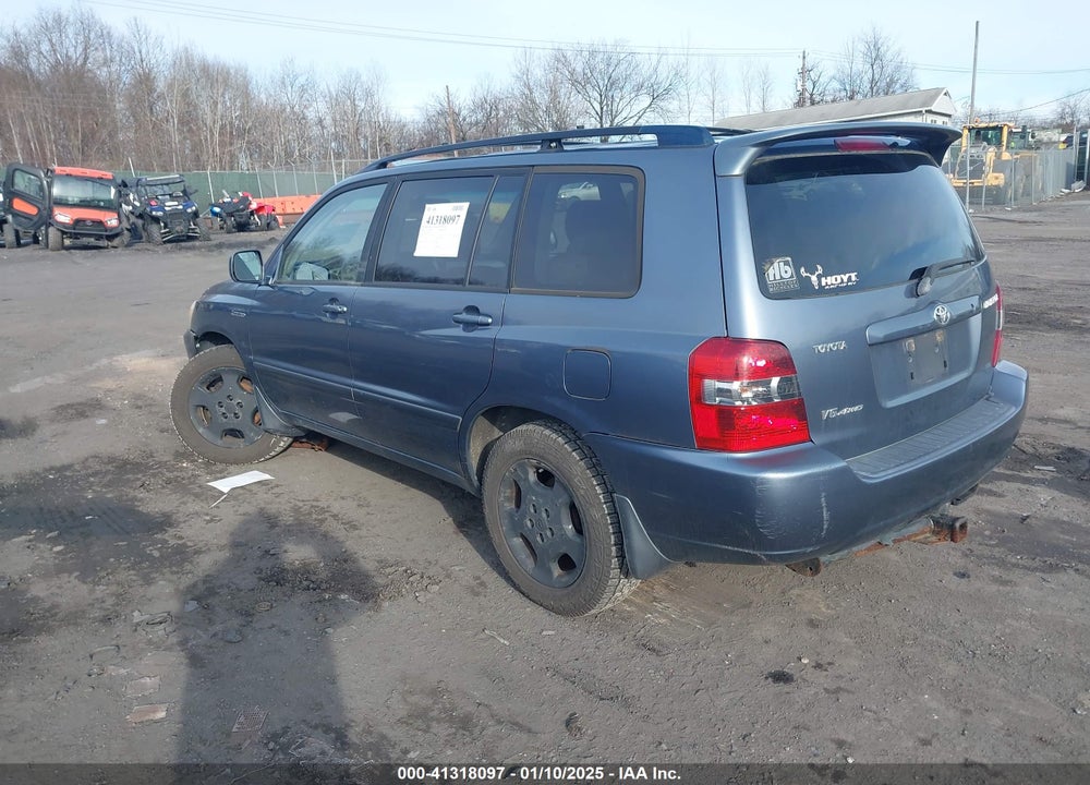 2004 TOYOTA HIGHLANDER LIMITED V6 VIN: JTEEP21A540027717