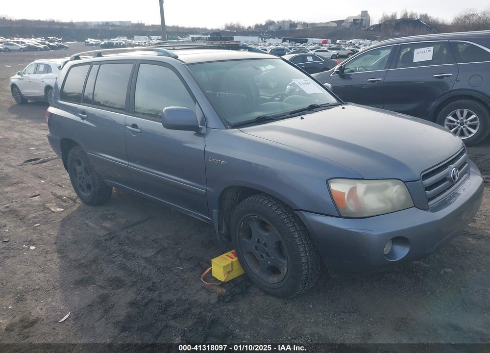 2004 TOYOTA HIGHLANDER LIMITED V6 VIN: JTEEP21A540027717