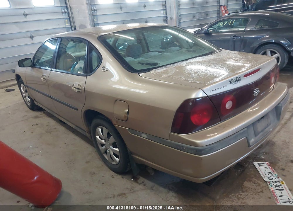 2004 CHEVROLET IMPALA VIN: 2G1WF52E549197489