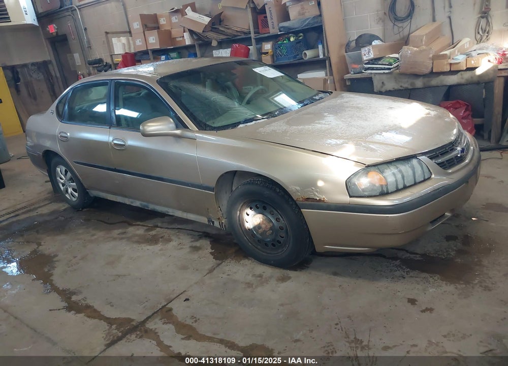 2004 CHEVROLET IMPALA VIN: 2G1WF52E549197489