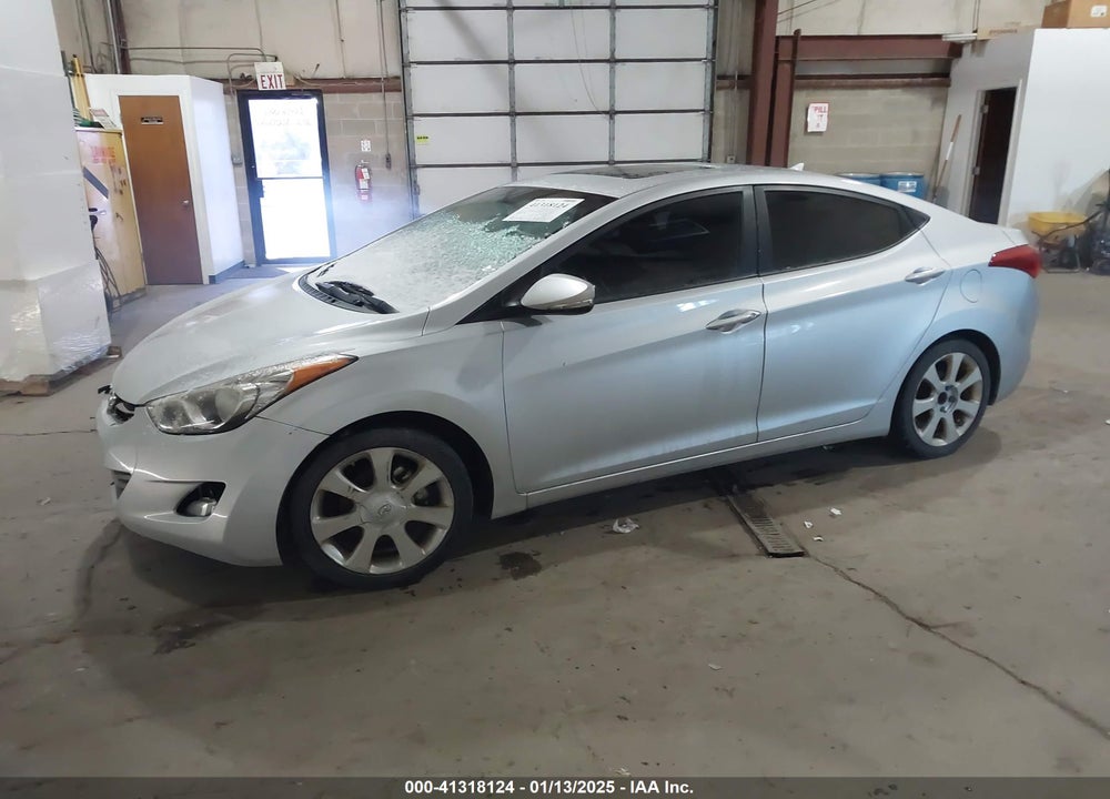 2011 HYUNDAI ELANTRA LIMITED (ULSAN PLANT) VIN: KMHDH4AE9BU147646