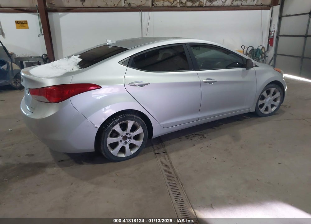 2011 HYUNDAI ELANTRA LIMITED (ULSAN PLANT) VIN: KMHDH4AE9BU147646