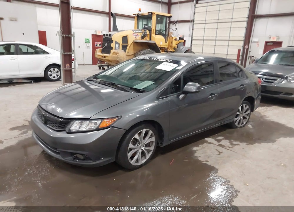 2012 HONDA CIVIC SI VIN: 2HGFB6E57CH700174