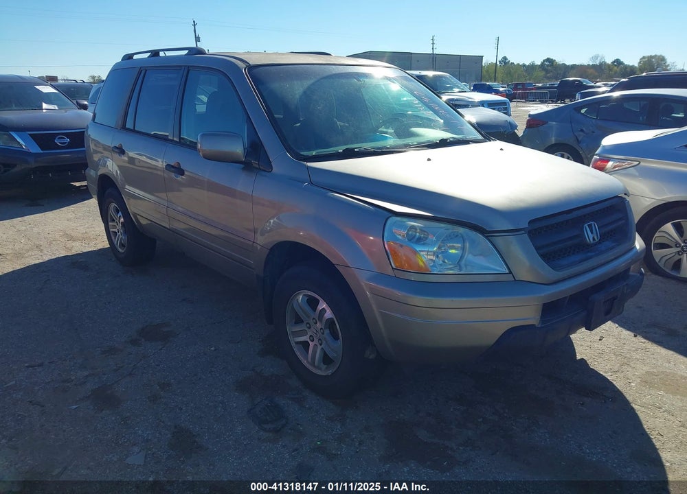 2003 HONDA PILOT EX VIN: 2HKYF18403H589721