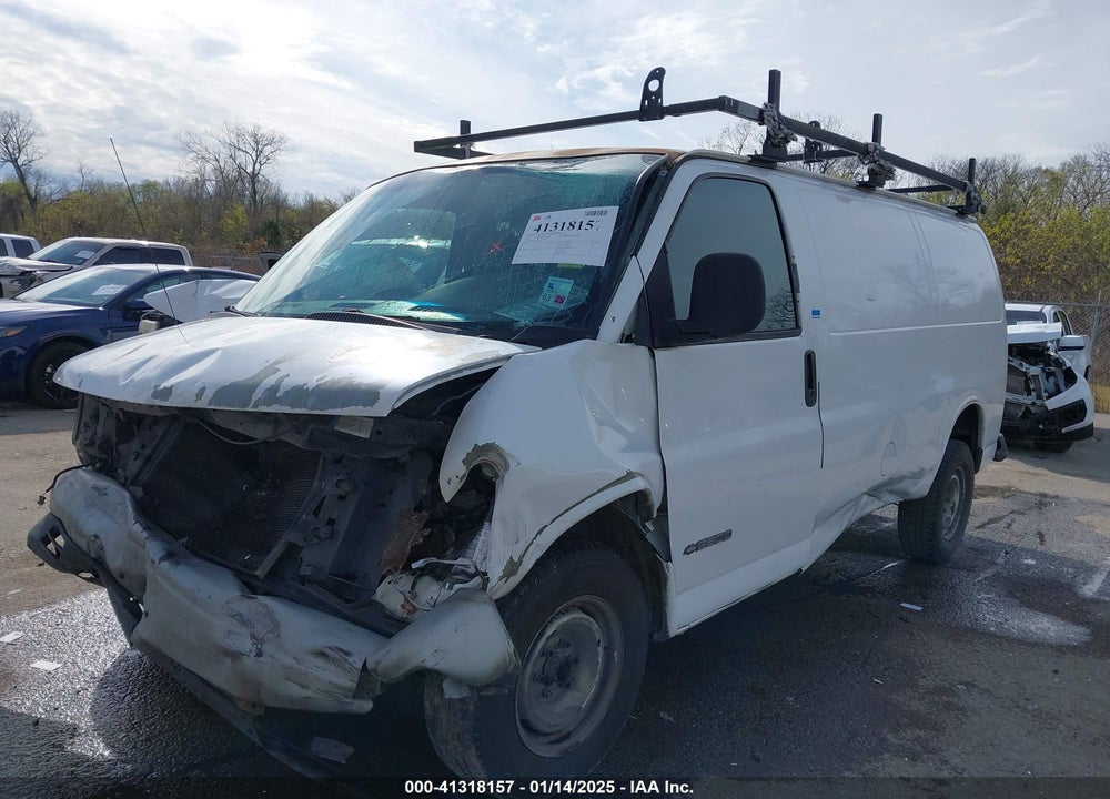2002 CHEVROLET EXPRESS VIN: 1GCFG25W021134759