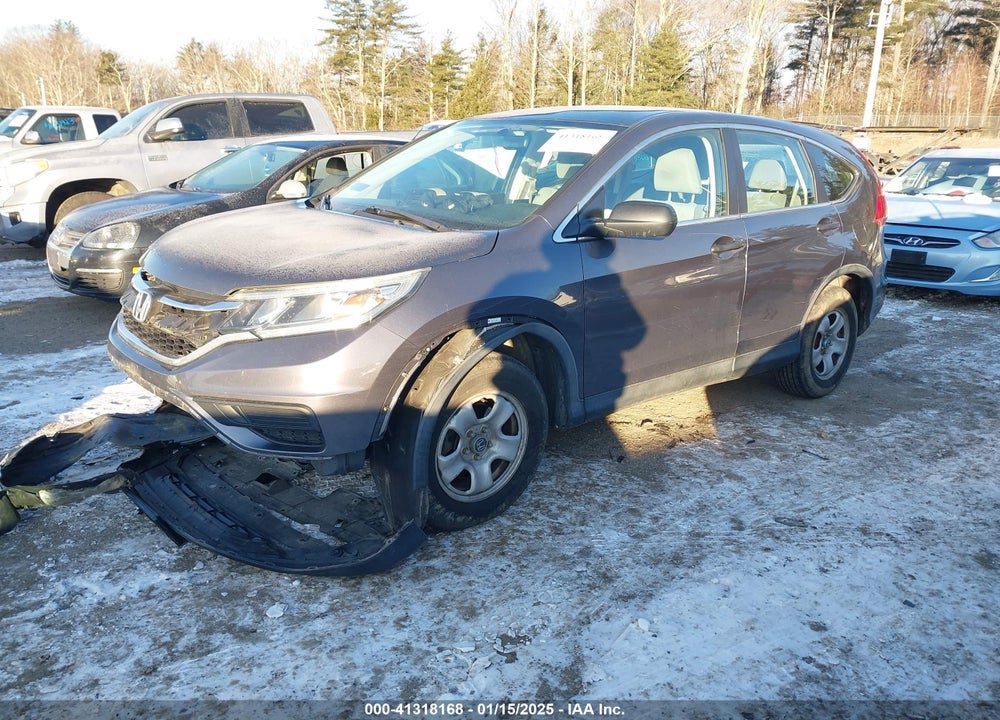 2015 HONDA CR-V LX VIN: 5J6RM4H31FL122823