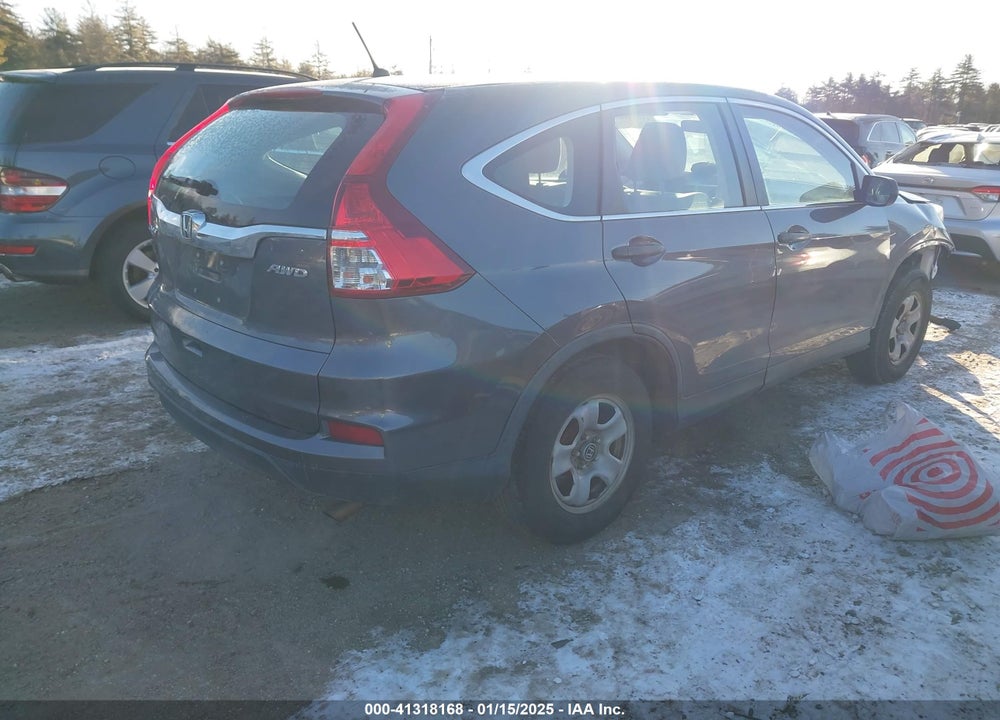 2015 HONDA CR-V LX VIN: 5J6RM4H31FL122823