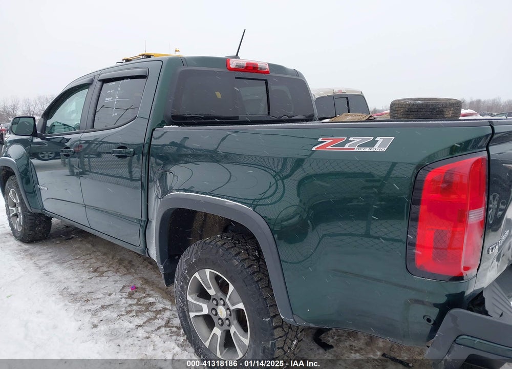2016 CHEVROLET COLORADO Z71 VIN: 1GCGTDE38G1209393