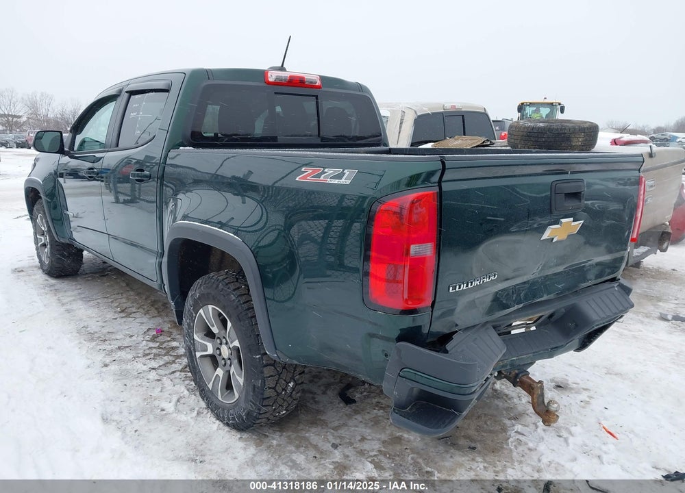 2016 CHEVROLET COLORADO Z71 VIN: 1GCGTDE38G1209393
