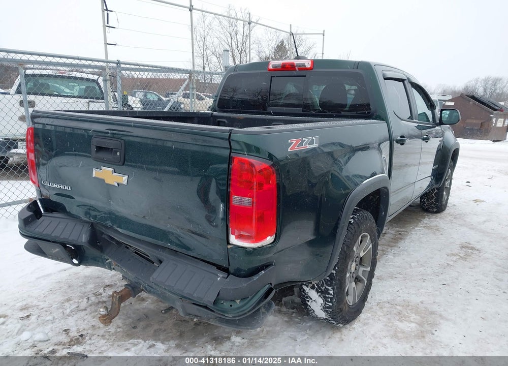 2016 CHEVROLET COLORADO Z71 VIN: 1GCGTDE38G1209393