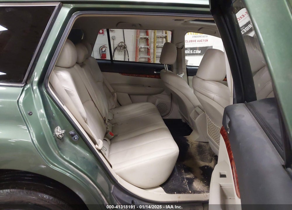 2010 SUBARU OUTBACK 2.5I LIMITED VIN: 4S4BRBKC6A3372097