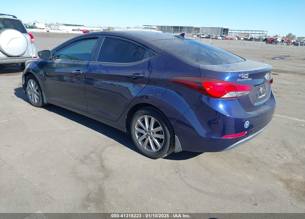 2014 HYUNDAI ELANTRA SE VIN: 5NPDH4AEXEH537786