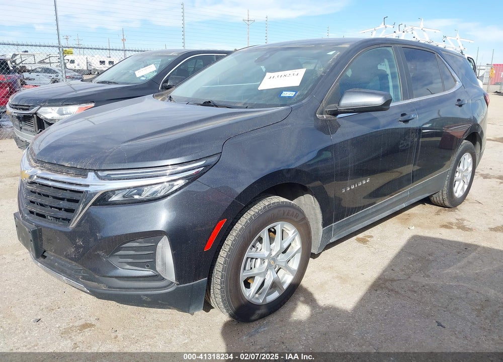 2022 CHEVROLET EQUINOX VIN: 2GNAXUEV9N6138783