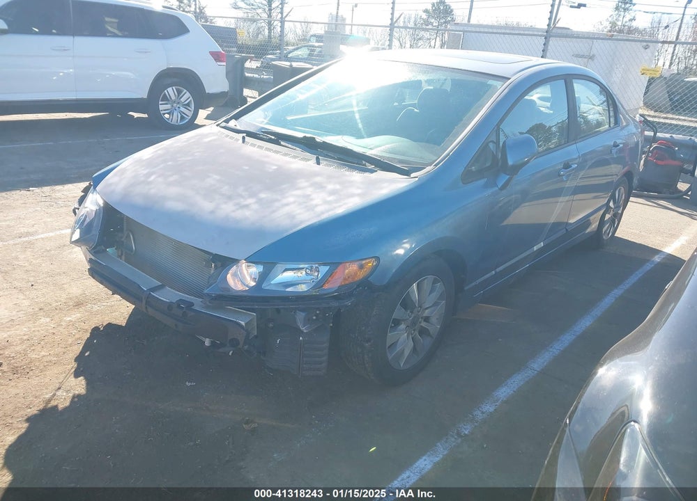 2009 HONDA CIVIC VIN: 2HGFA16809H543837