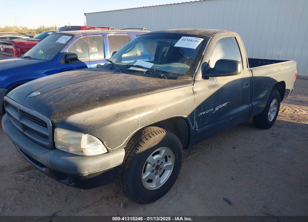 2001 DODGE DAKOTA SLT/SPORT VIN: 1B7FL26X71S107229