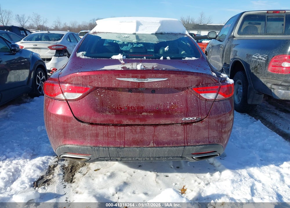 2015 CHRYSLER 200 VIN: 1C3CCCBG3FN525862