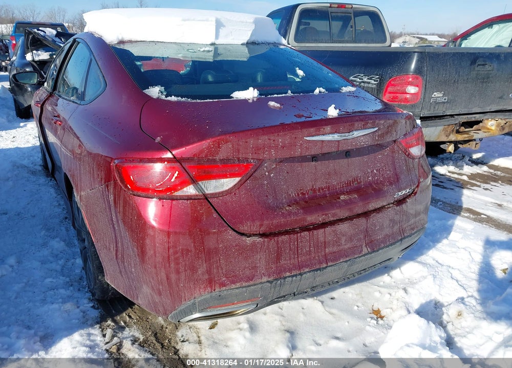 2015 CHRYSLER 200 VIN: 1C3CCCBG3FN525862