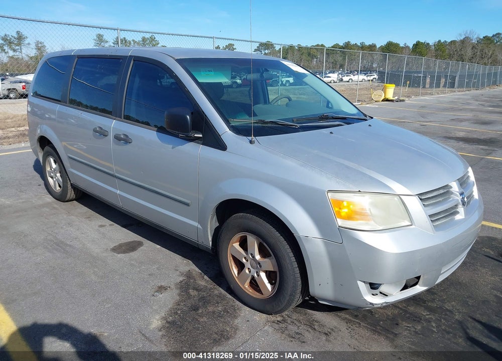 2008 DODGE GRAND CARAVAN SE VIN: 2D8HN44H18R124647