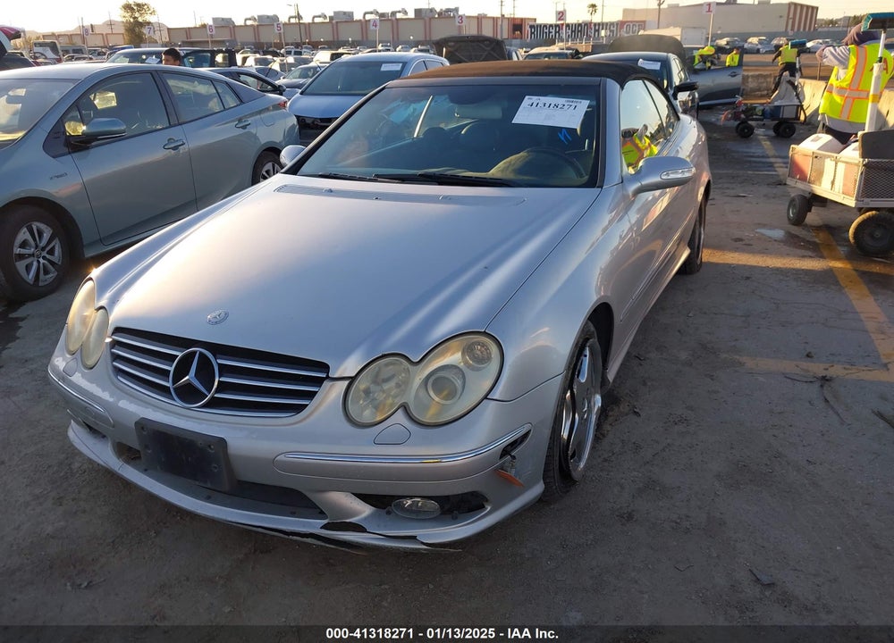 2004 MERCEDES-BENZ CLK 500 VIN: WDBTK75G64T030550