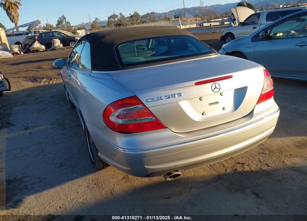 2004 MERCEDES-BENZ CLK 500 VIN: WDBTK75G64T030550