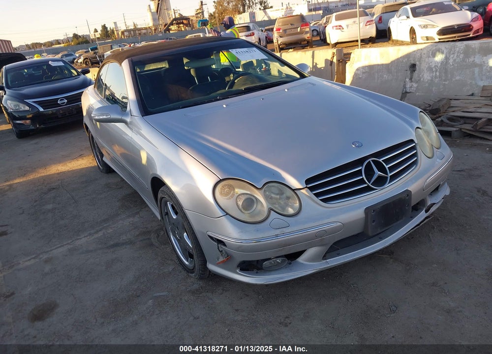 2004 MERCEDES-BENZ CLK 500 VIN: WDBTK75G64T030550