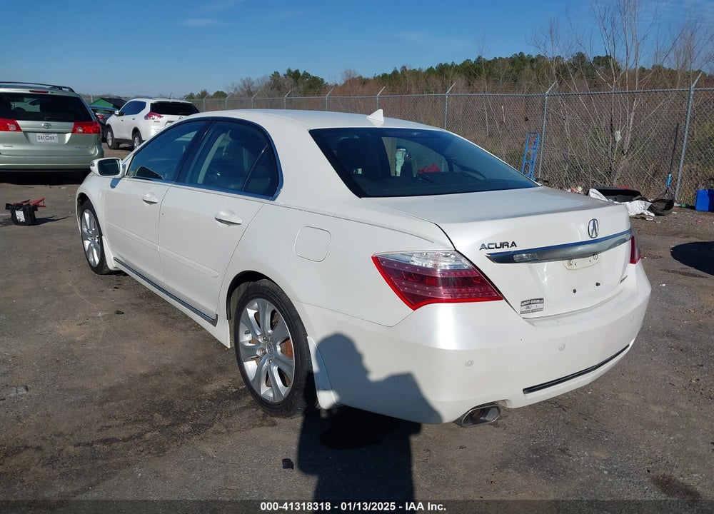 2010 ACURA RL VIN: JH4KB2F62AC000297