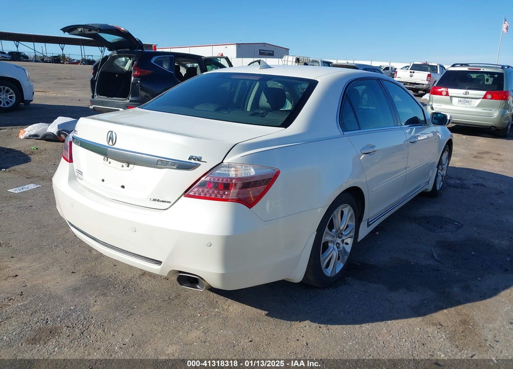 2010 ACURA RL VIN: JH4KB2F62AC000297