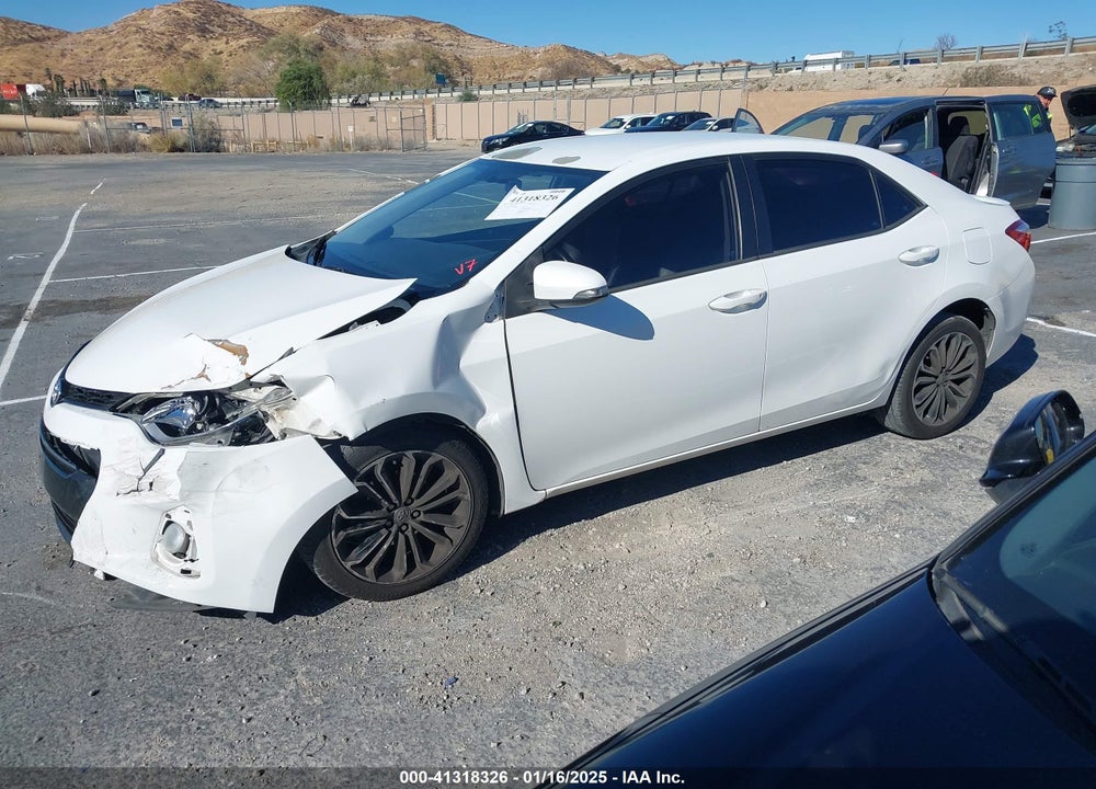 2014 TOYOTA COROLLA S PLUS VIN: 5YFBURHE8EP138061