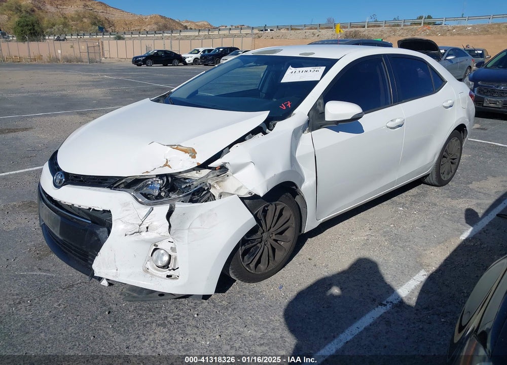 2014 TOYOTA COROLLA S PLUS VIN: 5YFBURHE8EP138061