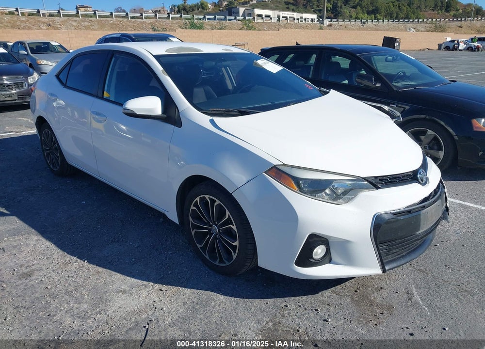 2014 TOYOTA COROLLA S PLUS VIN: 5YFBURHE8EP138061