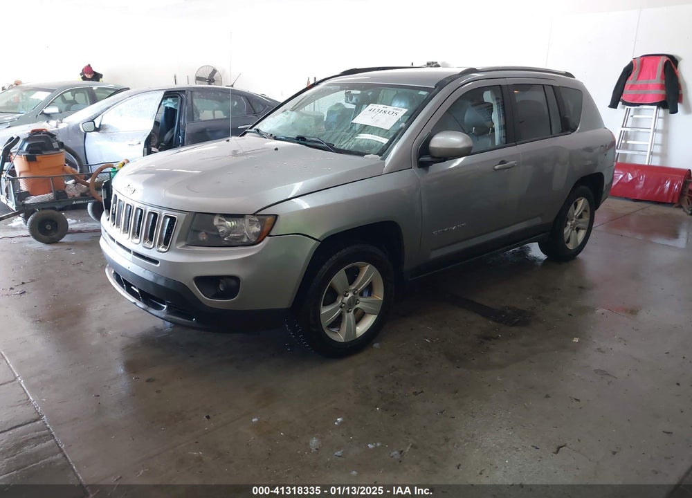 2014 JEEP COMPASS LATITUDE VIN: 1C4NJDEB8ED884953