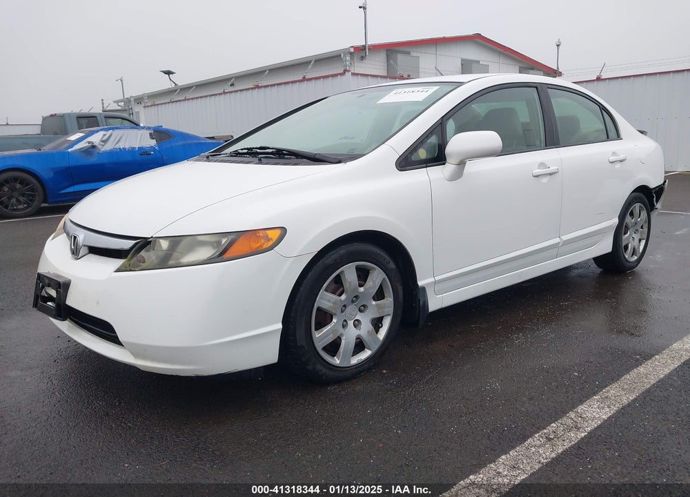 2008 HONDA CIVIC LX VIN: 2HGFA16558H322271