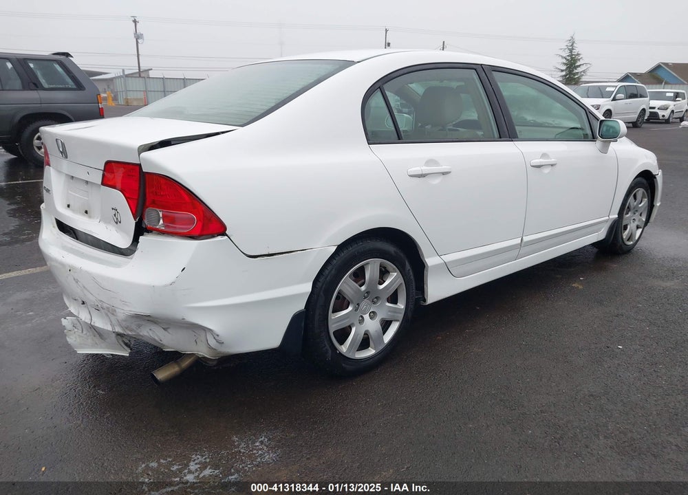 2008 HONDA CIVIC LX VIN: 2HGFA16558H322271