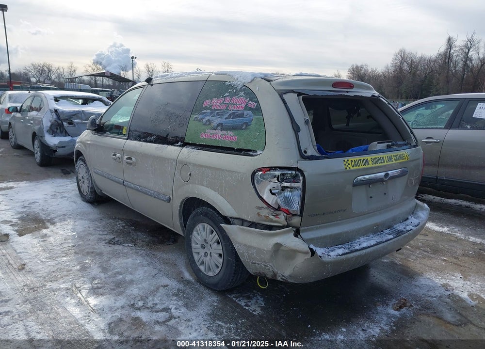 2006 CHRYSLER TOWN & COUNTRY VIN: 1A4GP45R76B748616