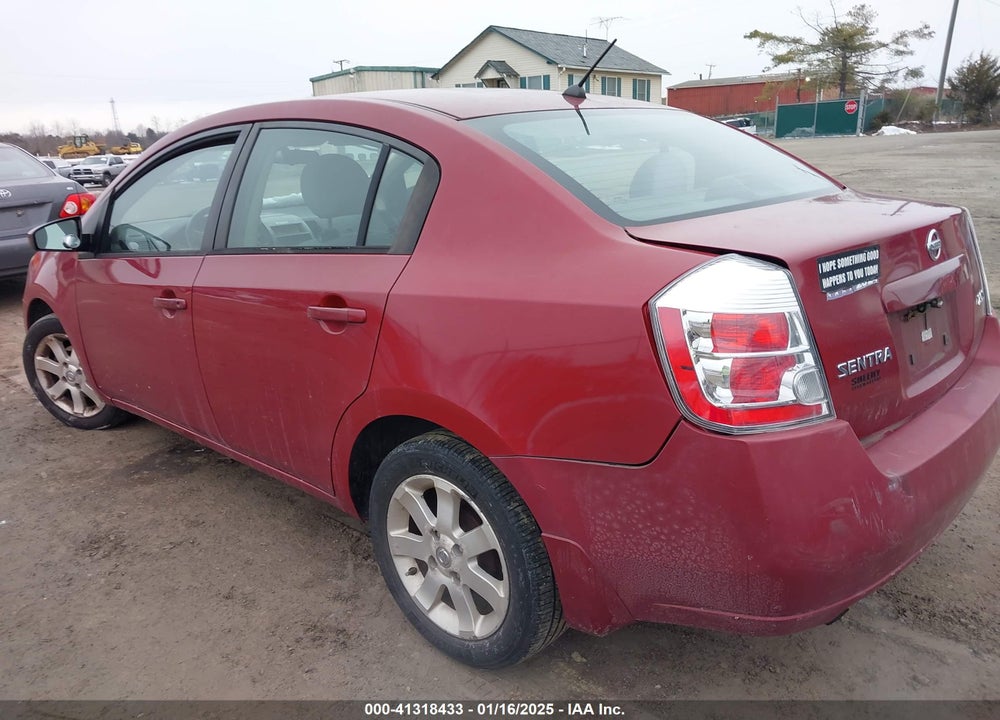 2007 NISSAN SENTRA VIN: 3N1AB61E37L667687