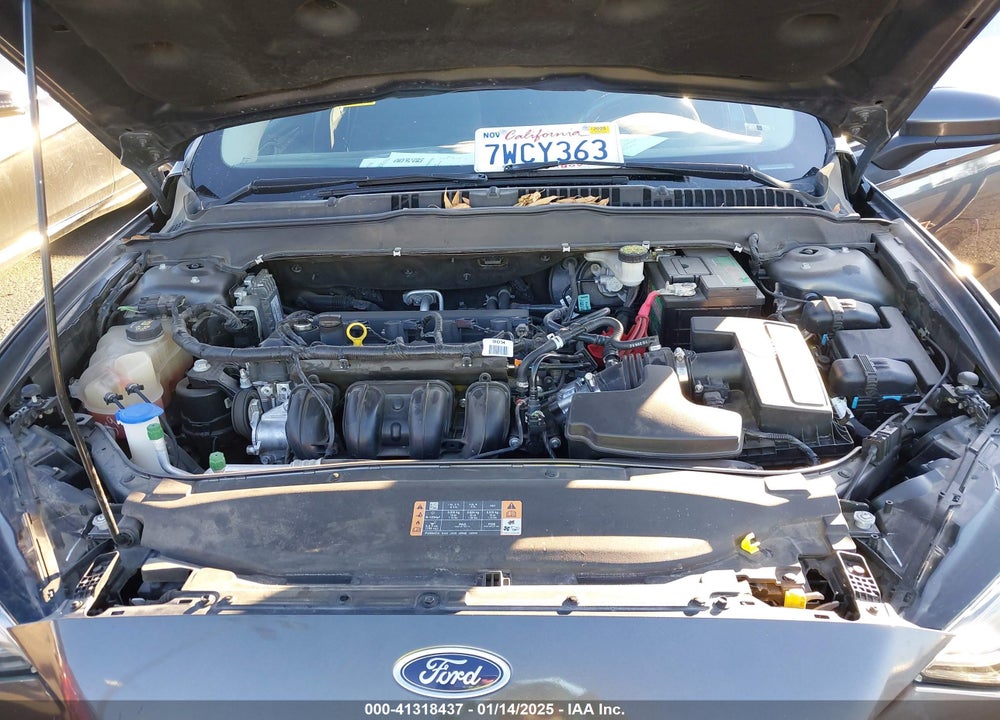 2017 FORD FUSION SE VIN: 3FA6P0H79HR215854