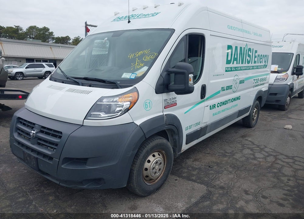 2015 RAM PROMASTER 2500 HIGH ROOF VIN: 3C6TRVDD7FE509460