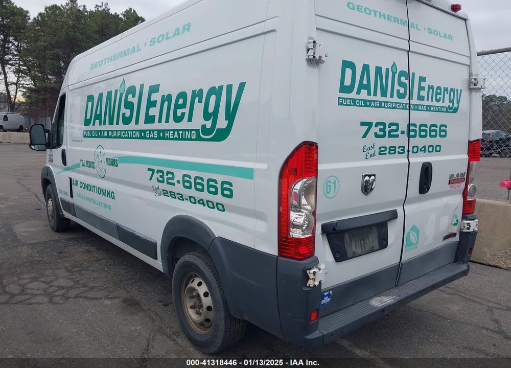 2015 RAM PROMASTER 2500 HIGH ROOF VIN: 3C6TRVDD7FE509460