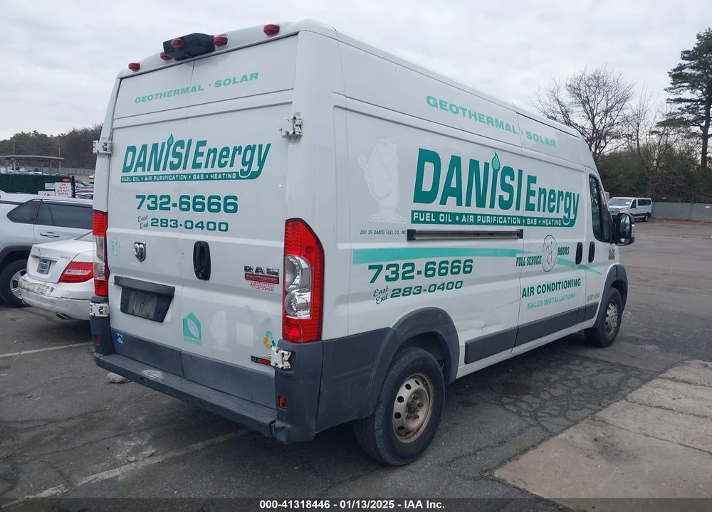 2015 RAM PROMASTER 2500 HIGH ROOF VIN: 3C6TRVDD7FE509460