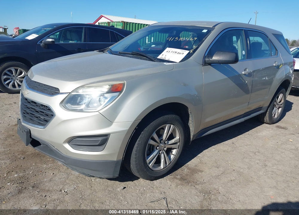 2016 CHEVROLET EQUINOX LS VIN: 2GNALBEK7G1156818