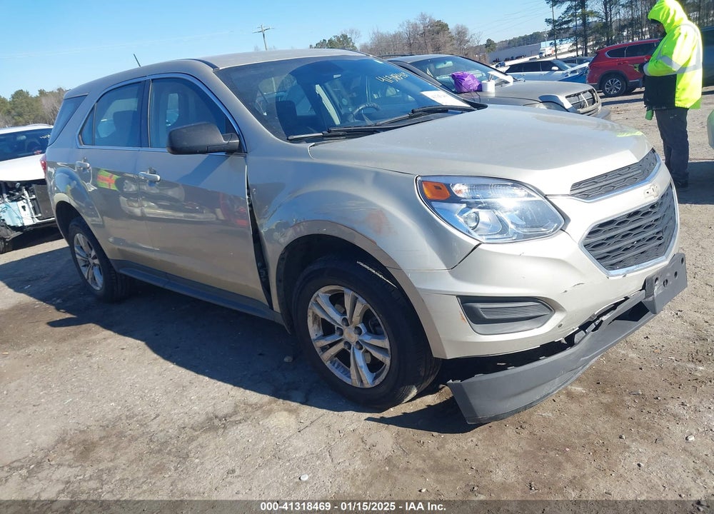 2016 CHEVROLET EQUINOX LS VIN: 2GNALBEK7G1156818
