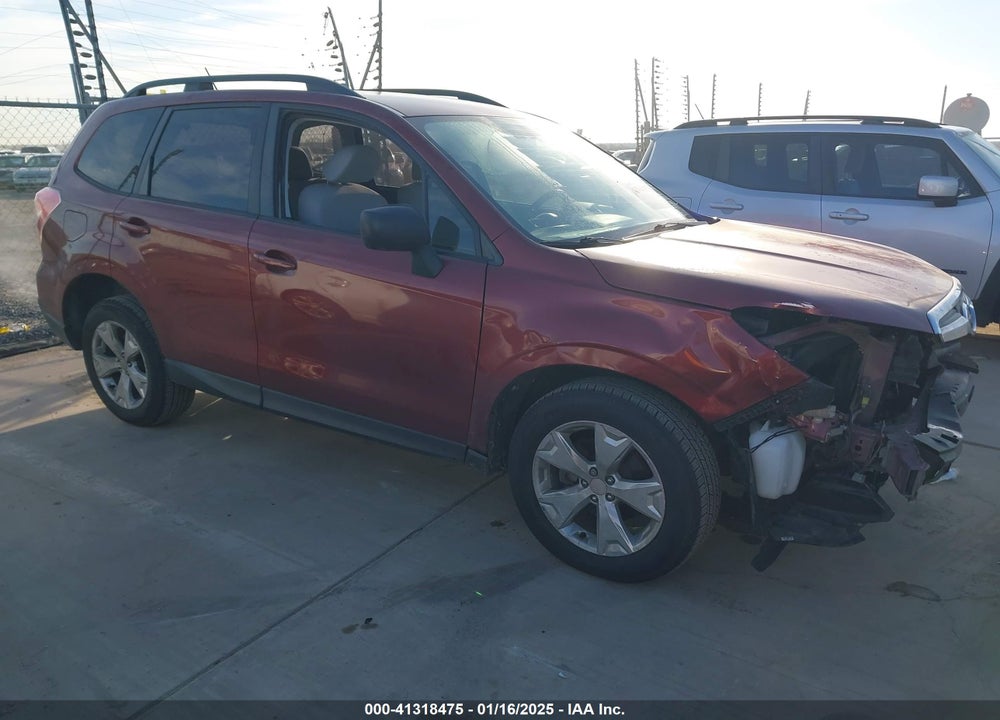 2015 SUBARU FORESTER 2.5I VIN: JF2SJABC1FH548135