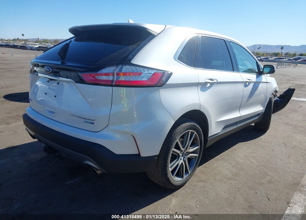 2019 FORD EDGE TITANIUM VIN: 2FMPK4K93KBB41976