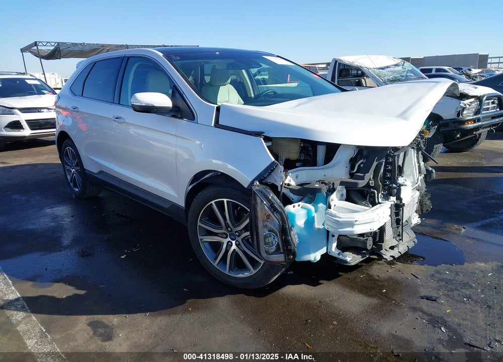 2019 FORD EDGE TITANIUM VIN: 2FMPK4K93KBB41976