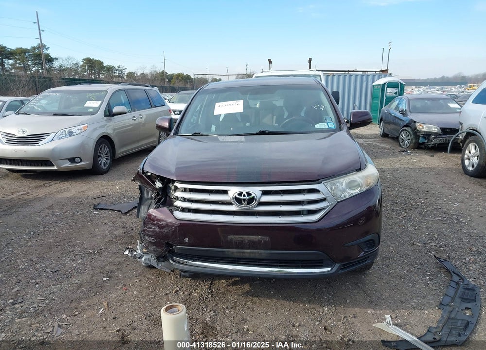 2013 TOYOTA HIGHLANDER VIN: 5TDZA3EH2DS031578