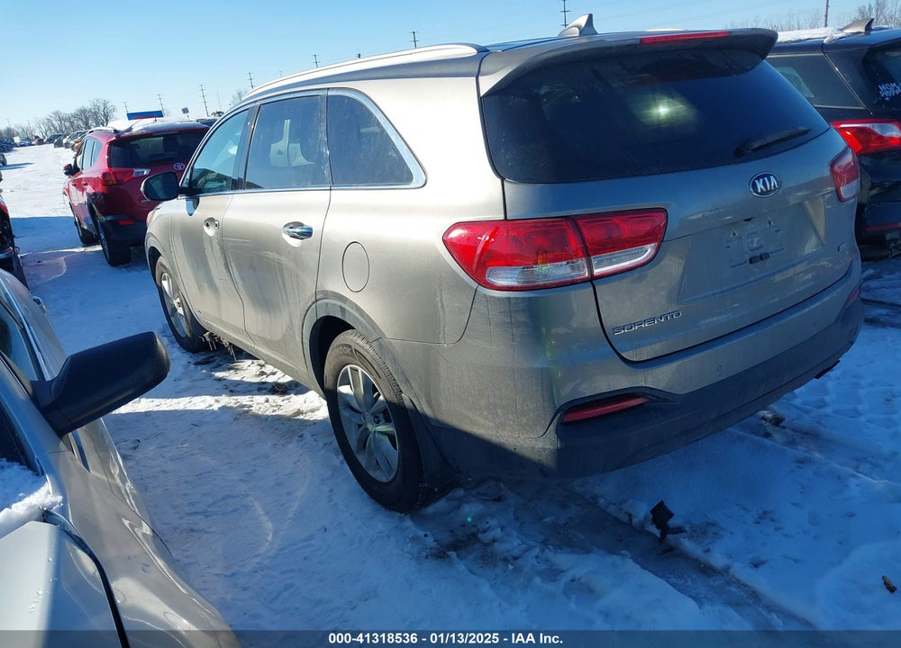 2016 KIA SORENTO 2.4L LX VIN: 5XYPGDA37GG132980