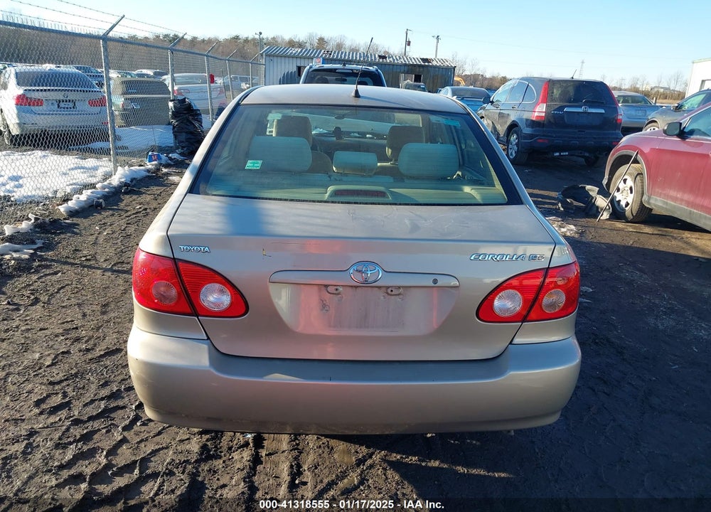 2007 TOYOTA COROLLA LE VIN: 2T1BR32E47C847113