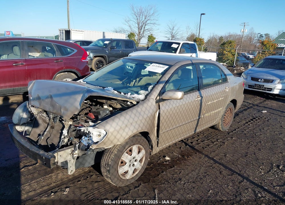 2007 TOYOTA COROLLA LE VIN: 2T1BR32E47C847113